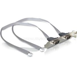 DELOCK 41791 belső 2x2mm COM port/külső 2xsoros DB9 PCI port DL41791 small