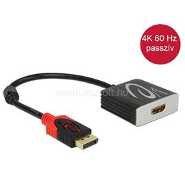 DELOCK 62719 Displayport 1.2 apa > HDMI-anya 4K 60 Hz passzív fekete adapter DL62719 small