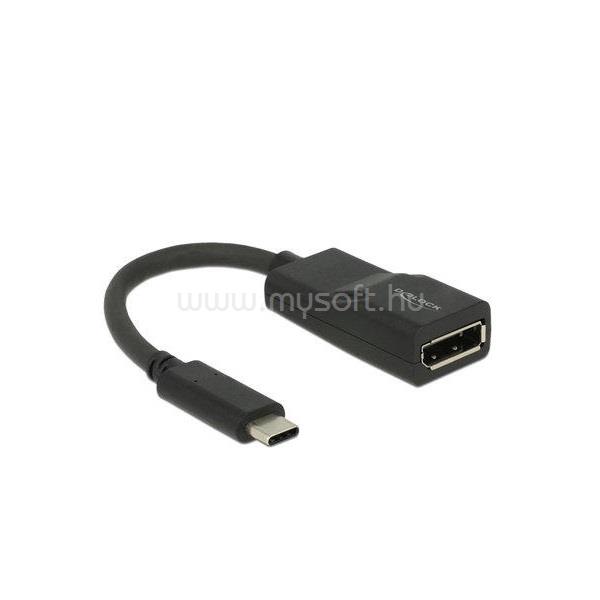 DELOCK 62748 USB Type-C apa - DisplayPort anya (DP váltakozó mód) 4K adapter