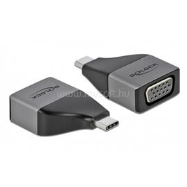 DELOCK 64002 USB Type-C apa > VGA anya 1080p kompakt kialakítású adapter DL64002 small
