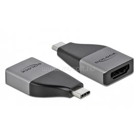 DELOCK 64119 USB Type-C apa > HDMI anya 4K 60Hz + HDR kompakt adapter DL64119 small