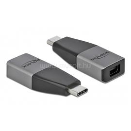 DELOCK 64121 USB Type-C apa > mini DisplayPort anya 4K 60Hz kompakt adapter DL64121 small