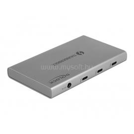 DELOCK 64157 3 portos Thunderbolt4 8K + 1x USB-A 3.2 HUB DL64157 small
