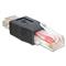 DELOCK 65234 USB-A anya > RJ45 apa fekete adapter DL65234 small