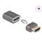 DELOCK 66684 HDMI apa - anya 8K 60Hz mágneses adapter DL66684 small