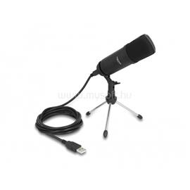 DELOCK 66882 24bit/192kHz USB kondenzátor streaming/podcasting mikrofon DL66882 small