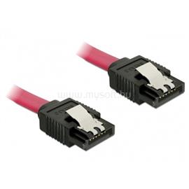 DELOCK 6Gb/s egyenes-egyenes piros SATA kábel - 0,3m DL82676 small