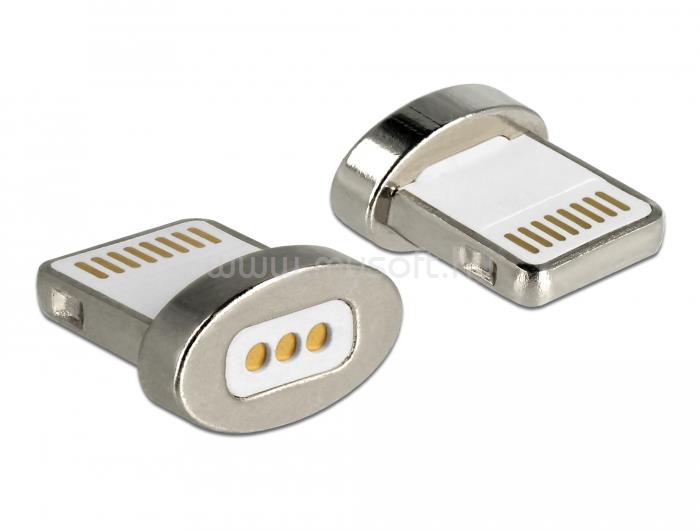 DELOCK 8 tűs Lightning apa mágneses csatlakozó