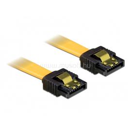 DELOCK 82476 SATA egyenes/egyenes 20cm sárga összekötő kábel DL82476 small