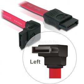 DELOCK 84220 SATA piros felfele/egyenes csatl. 50 cm összekötő kábel DL84220 small