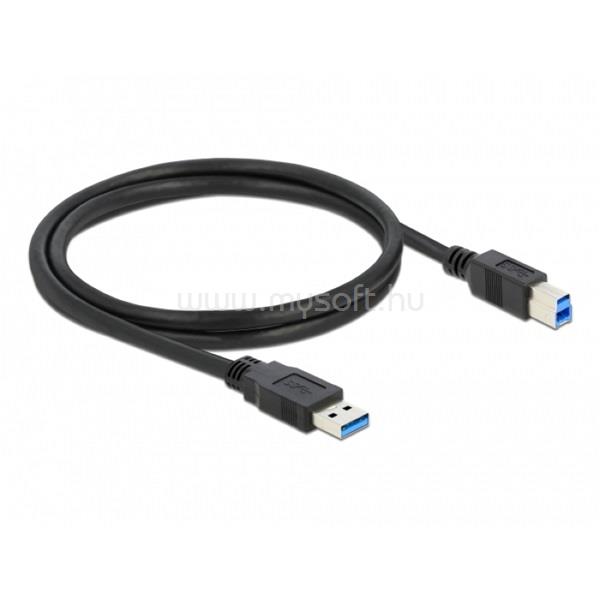 DELOCK 85069 USB 3.0-A > USB-B apa/apa 3m fekete kábel