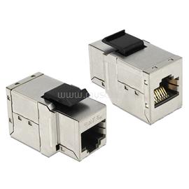 DELOCK 86166 RJ45 anya > RJ45 anya Cat.6 Keystone modul adapter DL86166 small