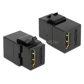 DELOCK 86366 HDMI anya > HDMI anya fekete Keystone modul DL86366 small