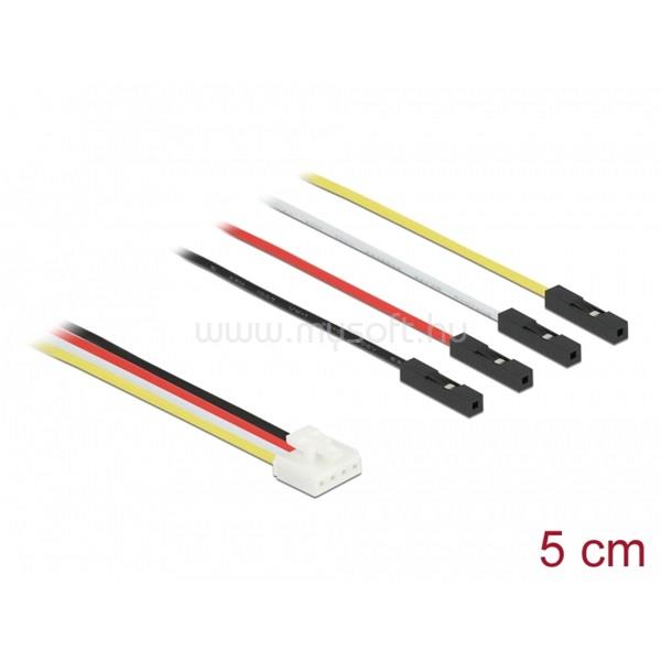 DELOCK 86946 5cm IOT Grove 4 tűs apa/4xJumper anya Arduino lapokhoz átalakító kábel