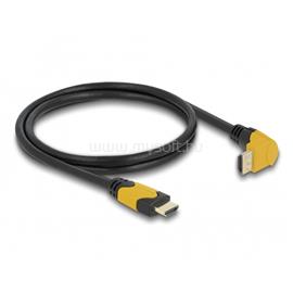 DELOCK 86988 1m High Speed HDMI 48Gbps apa egyenes - apa 90°-ban felfelé hajlított kábel DL86988 small