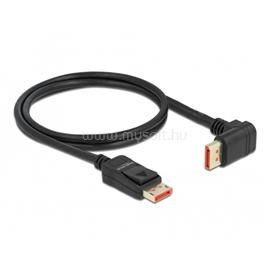 DELOCK 87054 1m DisplayPort 8K 60Hz apa egyenes - apa 90°-ban felfelé hajlított kábel DL87054 small