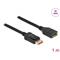 DELOCK 87070 1m DisplayPort 8K 60Hz anya - apa hosszabbító kábel DL87070 small