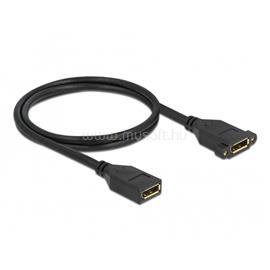 DELOCK 87100 1m DisplayPort 1.2 4K 60Hz anya - rögzíthető anya kábel DL87100 small