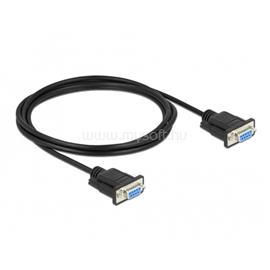DELOCK 87785 2m RS-232 D-Sub 9 anya - anya CTS/RTS auto soros kábel DL87785 small