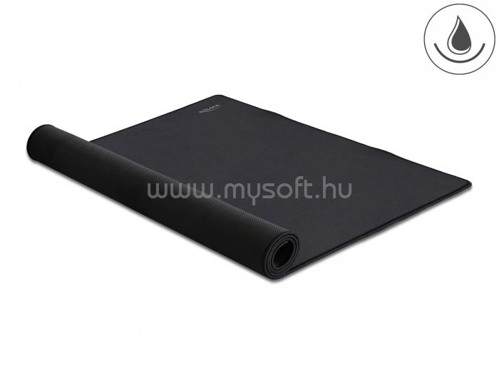 DELOCK 900 x 500 mm méretű, vízlepergető gaming egérpad