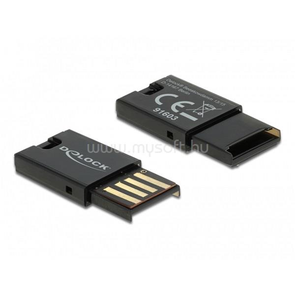DELOCK 91603 Micro SD memóriakártyákhoz USB 2.0 kártyaolvasó