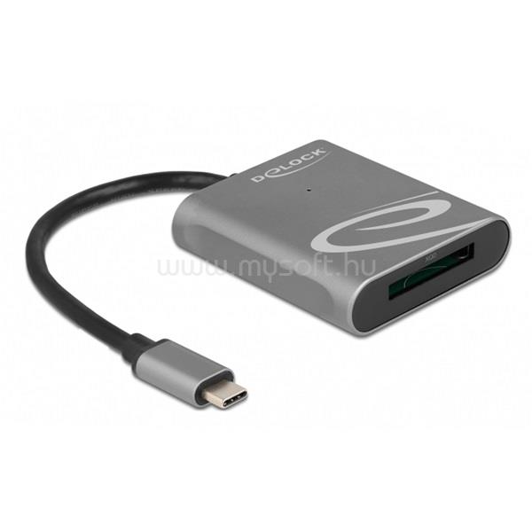 DELOCK 91741 XQD 2.0 memóriakártyákhoz USB Type-C kártyaolvasó