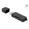 DELOCK 91757 SD/Micro SD/MS memóriakártyákhoz USB 3.2 kártyaolvasó DL91757 small