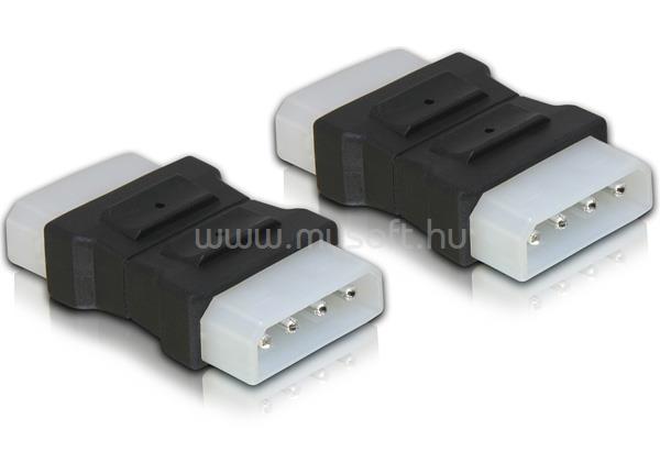 DELOCK Adapter 4 tűs Molex apa-apa