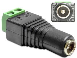 DELOCK adapter DC 2,1 x 5,5 mm-es anya > csatlakozó blokk DL65421 small