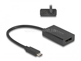 DELOCK Adapter DisplayPort anya - USB Type-C apa (DP Alt Mode) 4K, PD 85 W-tal DL61059 small