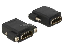DELOCK Adapter Gyors-sebességű HDMI anya > HDMI anya rögzítővel DL85125 small