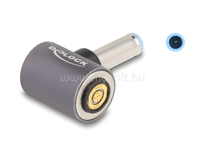 DELOCK Adapter HP Laptop töltő kábelhez 4,5 x 3,0 mm apa mágneses 8 tűs konnektor