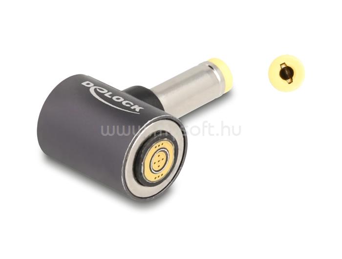DELOCK Adapter HP Laptop töltő kábelhez 4,8 x 1,7 mm apa mágneses 8 tűs konnektor