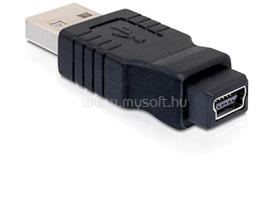 DELOCK Adapter nemváltó mini USB-B 5-tűs anya  USB-A apa DL65094 small