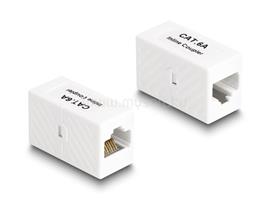 DELOCK Adapter RJ45 anya - RJ45 anya Cat.6A UTP (fehér) DL88134 small