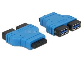 DELOCK adapter USB 3.0 pin header anya > 2 x USB 3.0 Type-A anya - párhuzamosan DL65670 small