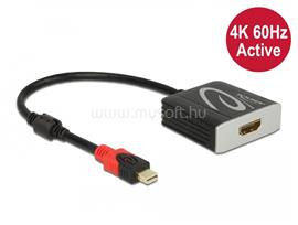DELOCK Aktív mini DisplayPort 1.4 - HDMI átalakító 4K 60 Hz (HDR) DL65302 small