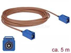DELOCK Antenna kábel FAKRA C-hüvely > FAKRA C-hüvely RG-316 5 m DL89666 small
