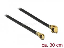DELOCK Antenna kábel MHF / U.FL-LP-068 kompatibilis apa csatlakozó > MHF IV/ HSC MXHP32 kompatibilis DL89649 small