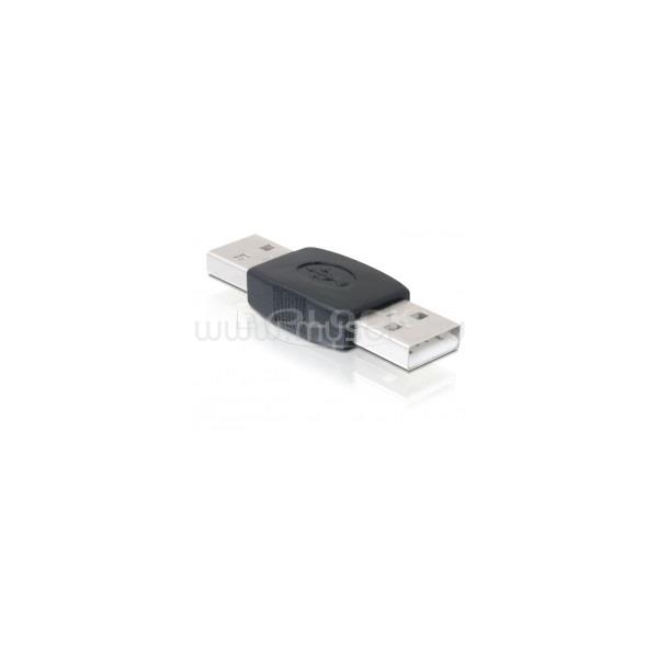 DELOCK Átalakító - 65011 (USB-A - USB-A, apa/apa, fekete)