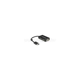 DELOCK Átalakító Displayport 1.1 male > VGA / HDMI / DVI female passzív fekete DL62656 small