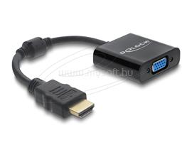 DELOCK Átalakító HDMI dugó - VGA aljzat fekete DL61077 small
