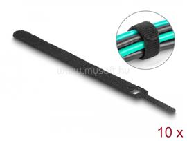 DELOCK Befűzős kábelkötegelő hossza 150 mm fekete 12 mm, 10 db. DL19010 small