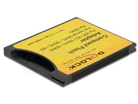 DELOCK Compact Flash-adapter > iSDIO (WiFi SD), SDHC, SDXC (62637) DL62637 small
