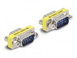 DELOCK D-Sub 9 pin Gender Changer apa - apa (anyákkal) 2 db.-os DL66464 small