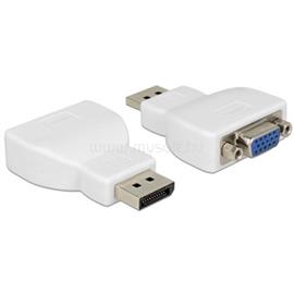 DELOCK Displayport - VGA adapter - Fehér DL65568 small