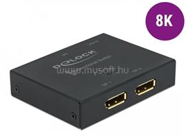 DELOCK DisplayPort 2 - 1 kapcsoló kétirányú 8K 30 Hz DL11478 small