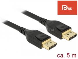 DELOCK DisplayPort kábel 8K 60 Hz 5 m DP 8K tanúsítvánnyal DL85663 small