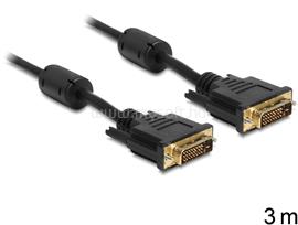 DELOCK DVI 24+1 apa > apa kábel, 3 m DL83191 small