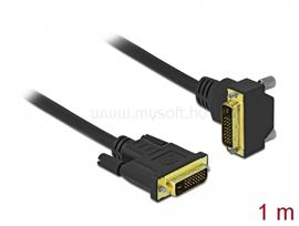 DELOCK DVI kábel 24+1 apa - 24+1 apa hajlított 1 m DL85893 small